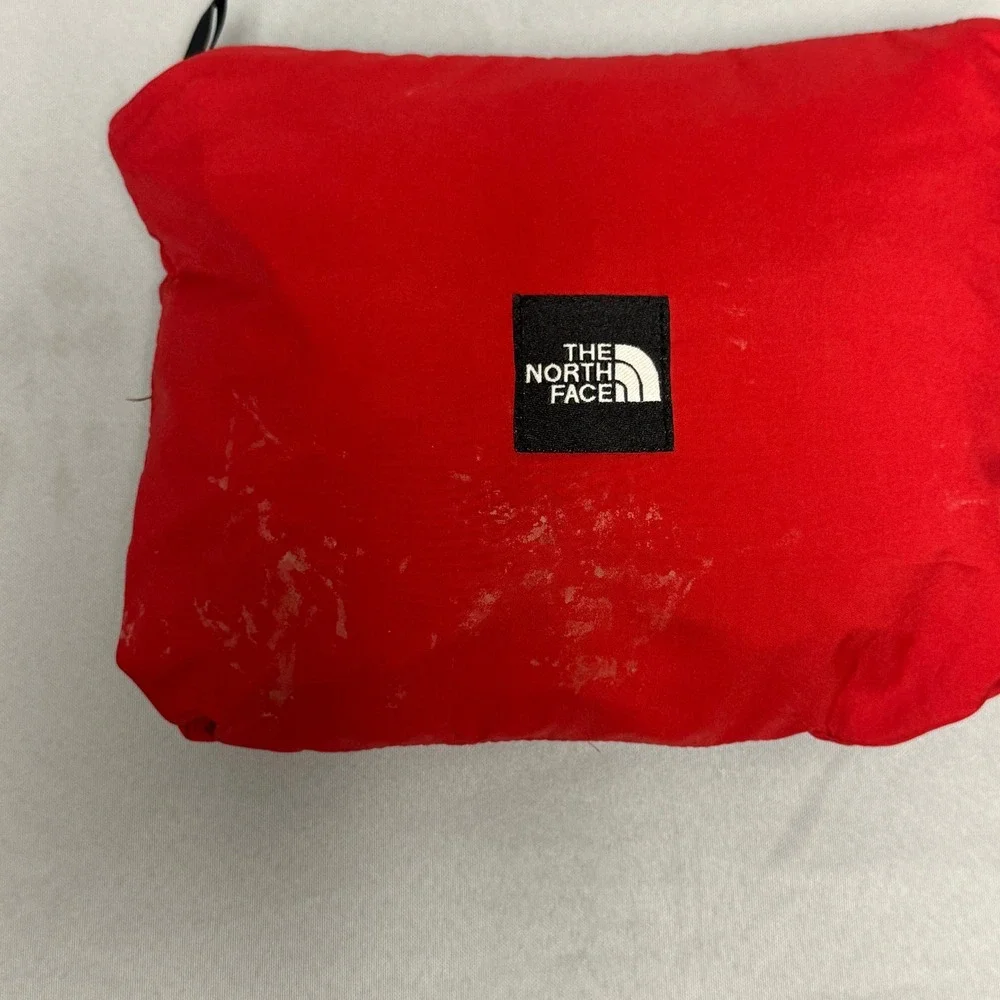 The North Face Hydrenaline Windbreaker Pullover Jacket Red Black Mens Medium Y2K